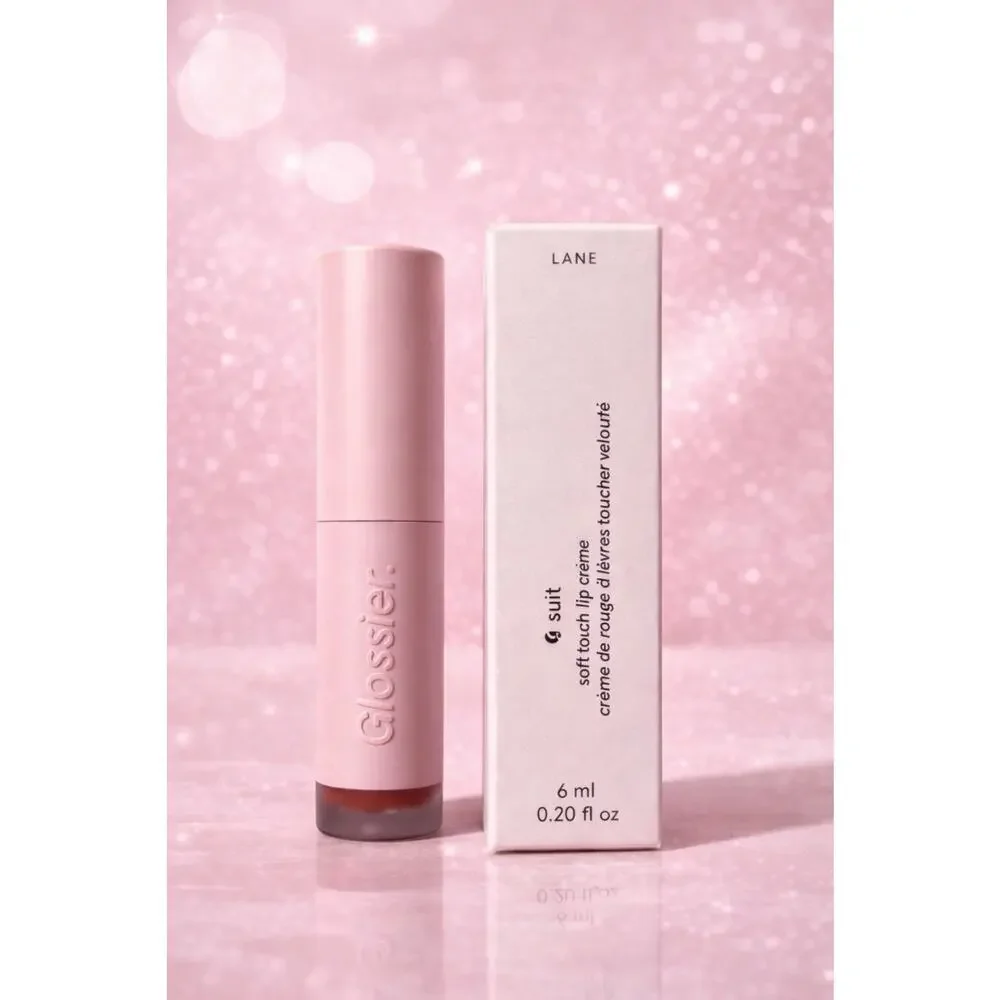 Glossier - G Suit Soft Touch Lip Creme - Shade: Lane - 0.20 oz/ 6 mL